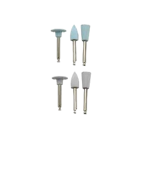 AZDENT Dental Composite Resin Polishing Kit – RA0309 – For Low-Speed Handpiece – Laboratory & Clinical Use