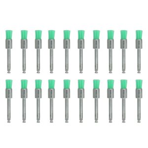 Cepillo De Robinson Spazzo / Copa Pequeña Soft Verde Indusbello 20 Unidades