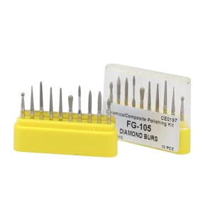 Kit de Fresas Pulido Amarilla FG-105