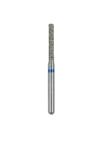 Fresa Diamante Cilíndrica Punta Plana A/V Azul MANI