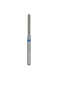 Fresa Diamante Cilíndrica Punta Redonda A/V Azul MANI