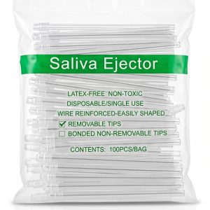 Eyectores de Saliva Desechables 100 unidades